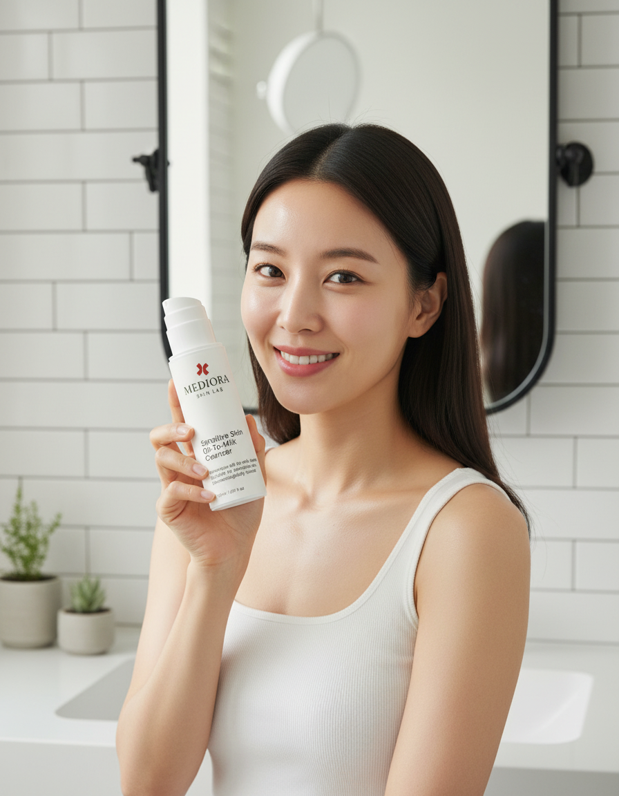 Sensitive Skin Oil-To-Milk Cleanser