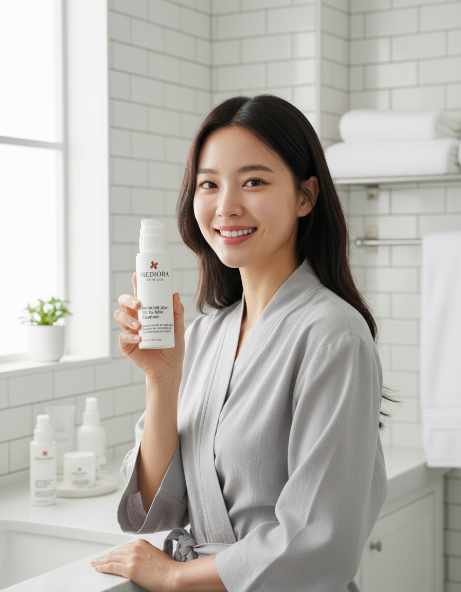 Sensitive Skin Oil-To-Milk Cleanser